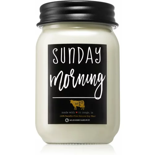 Milkhouse Candle Co. Farmhouse Sunday Morning mirisna svijeća Mason Jar 369 g