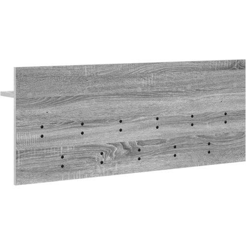  Vje&amp;scaron;alica za kapute na zidu Zidne Siva Sonoma 100 x 40 x 12 cm Slike