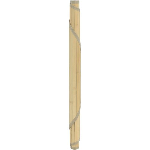  Okrugli tepih svijetlo-prirodni 60 cm bambus Slike