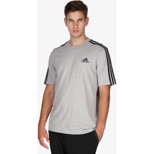 Adidas Majice s kratkimi rokavi M 3S SJ T Siva Cene