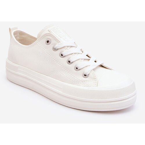 Big Star Low Laced Sneakers LL274968 White Cene