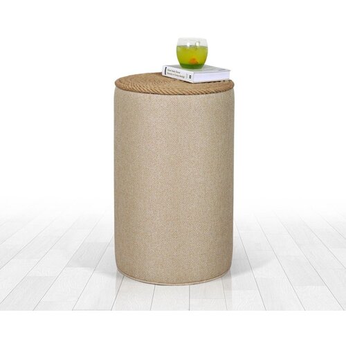 Atelier Del Sofa Filika - Cream Cream Pouffe Cijene