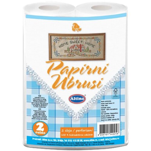 Altina ubrus 2/4 home sweet home Cene