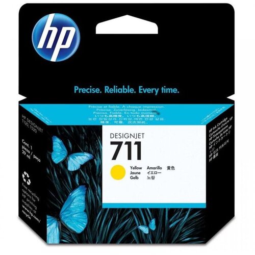 HP 711 ink yellow 29 ml DJ T120 520 CZ132A Cene