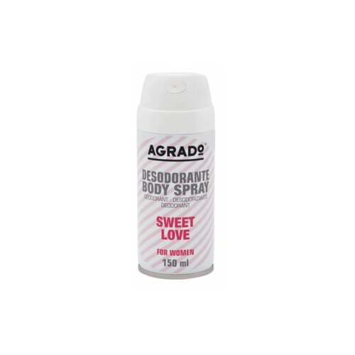 AGRADO ženski dezodorans u spreju sweet love 150ml Slike