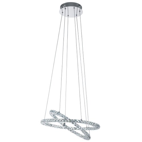 Eglo varrazo visilica/2, led, 29,6w, prom 550, krom/kristal Cijene