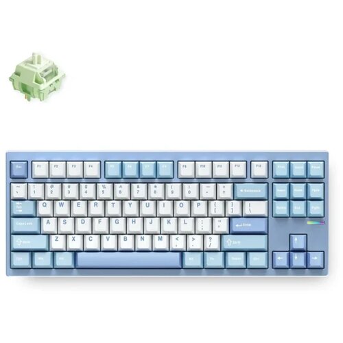 MCHOSE Gaming tastatura GX87 Lite Mehanička blue nano spraying Cene
