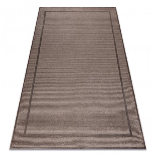 RugsX Preproga AURA J2659A temno bež vision / bež - Okvir, linije strukturna, moderna 80x150 cm, (5000256040) Cene