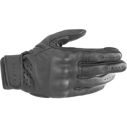 Alpinestars Dyno Leather Gloves Black/Black 2XL Motoristične rokavice