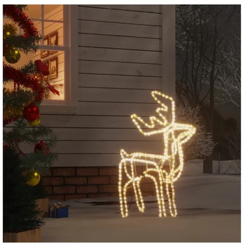  Zložljiva figura severni jelen s 192 toplo belimi LED lučkami