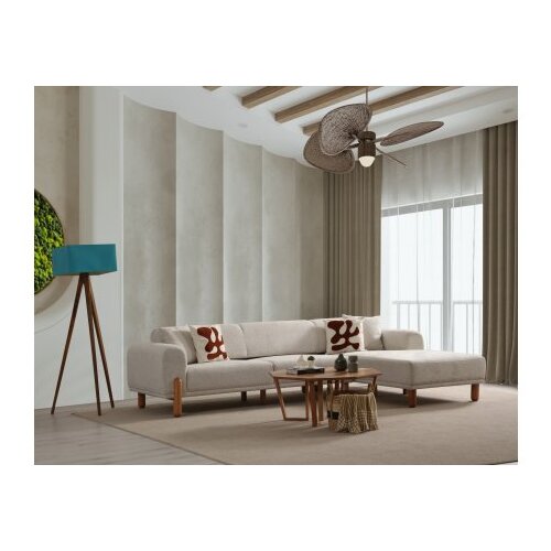 Atelier Del Sofa ugaona garnitura lyke right cream Cene