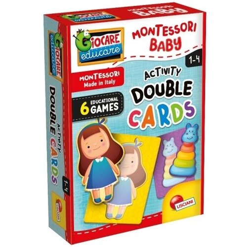 Lisciani MONTESORI Baby Edukativna kutija Activity double cards 100620 Slike