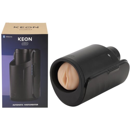 KIIROO Keon Automatic - interaktivni, pametni masturbator, ki ga je mogoče polniti (črn) Cene