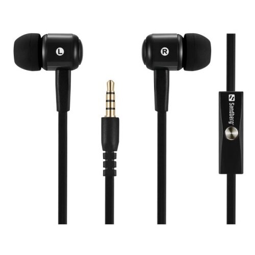 Sandberg Speak'n Go In-Earset Black slu&scaron;alke Cene