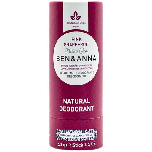 BEN & ANNA pink Grapefruit Prirodni dezodorans, 40 g Cene