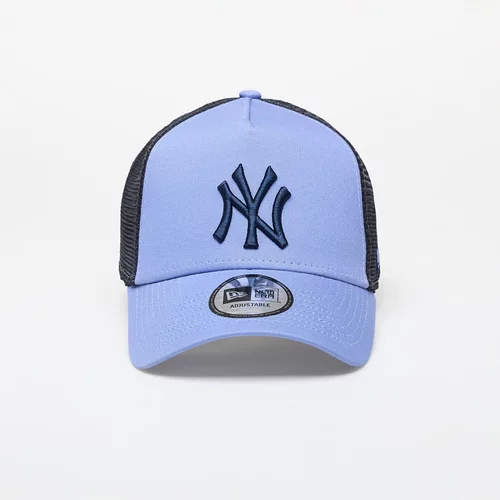 New Era New York Yankees League Essential Trucker Cap Copen Blue/ Black