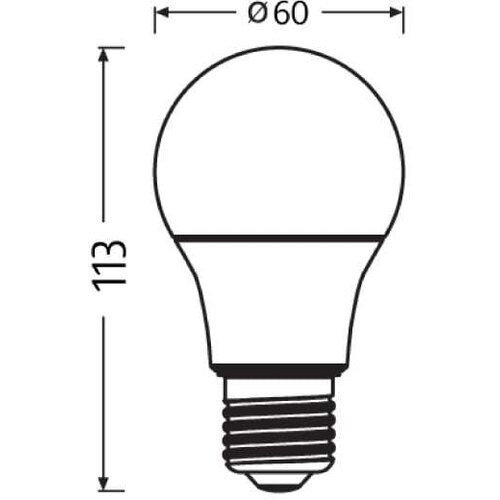 LEDVANCE GmbH LED sijalica classic A75 od reciklirane plastike, 10W, 4000K, E27 OSRAM Slike