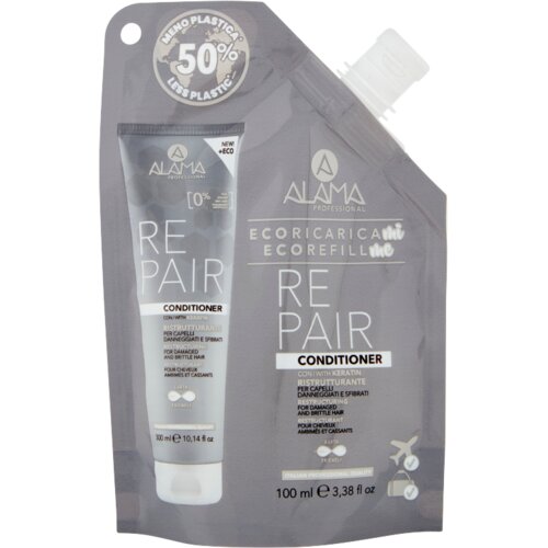 Alama professional Repair Conditioner obnovitveni balzam Eco Refill 100 ml Cene