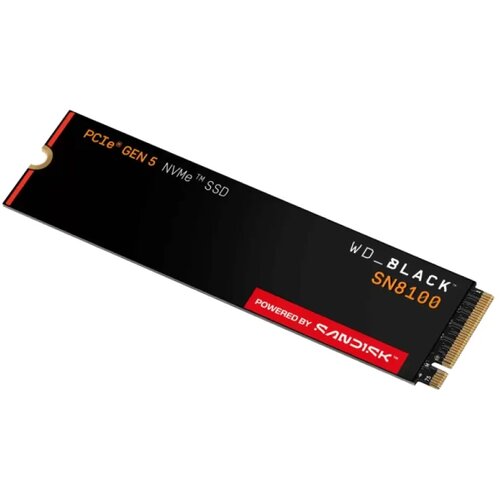 WD (HGST) WD 4TB M.2 NVMe SSD Gen5 WDS400T1X0M SN8100 Black Cene