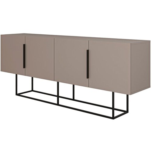 Marckeric Siva/bež nizka komoda 200x80 cm Titan &amp;ndash; Slike