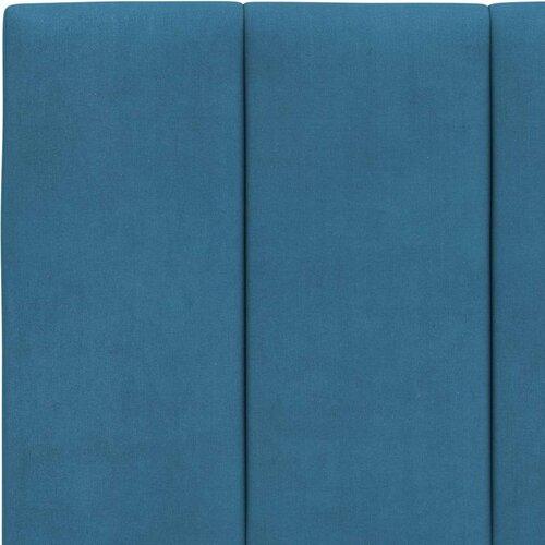 Krevet s madracem plavi 200x200 cm bar&amp;scaron;unasti Slike