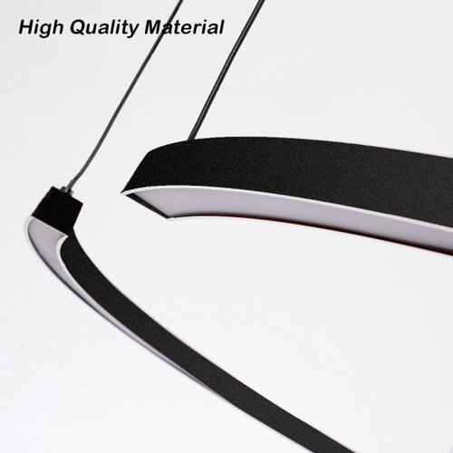  Immax NEO 07329L - LED prigu&amp;scaron;iva luster na sajli FINO 72W/230V 120 cm crna Tuya+daljinski upravljač Slike