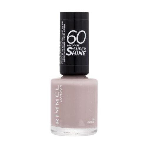 Rimmel London 60 Seconds Super Shine hitro sušeči lak za nohte 8 ml Odtenek 561 yolo Cene