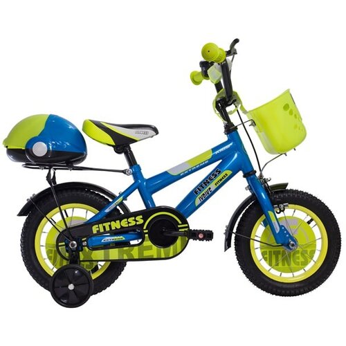  dečiji bicikl Fitness 12" - plavo-zeleni, SM-12106 Cene