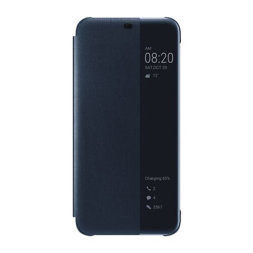 Huawei original preklopna torbica smart view za mate 20 lite moder z okenčkom Cene