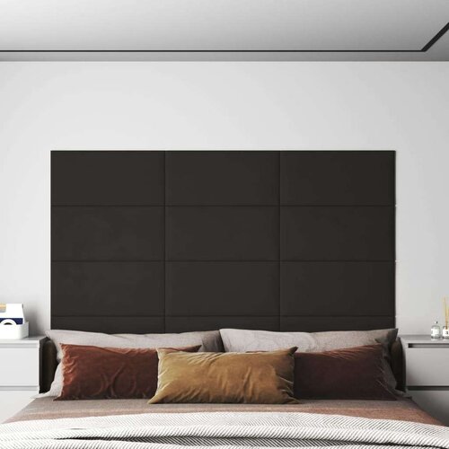  Zidne ploče 12 kom crni 60 x 30 cm baršunaste 2 16 m² Cijene