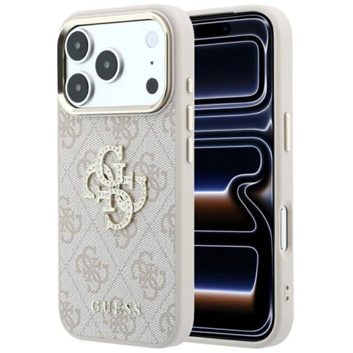 SAS CG MOBILE Maska Guess 4G & Big Resin Logo za iPhone 17 Pro Max/ 18 Pro Max roza Cene