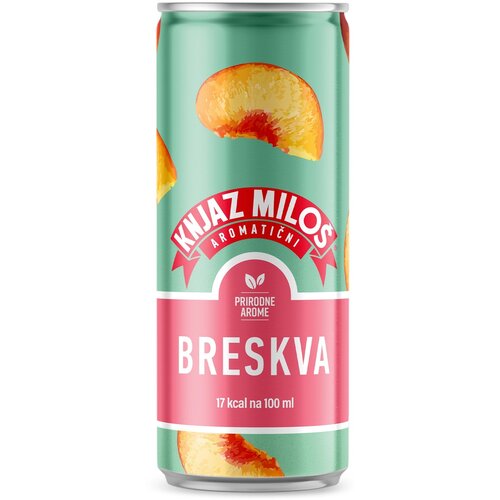 Knjaz Milos Bez.aromaticni Breskva 0,33l Slike