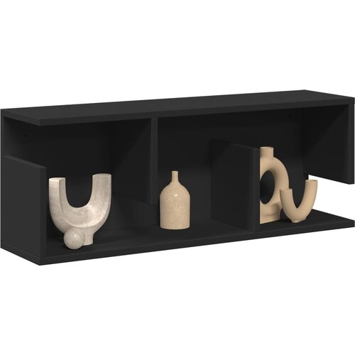 vidaXL Zidni ormarić crni 80x20x30 cm od konstruiranog drva Cijene