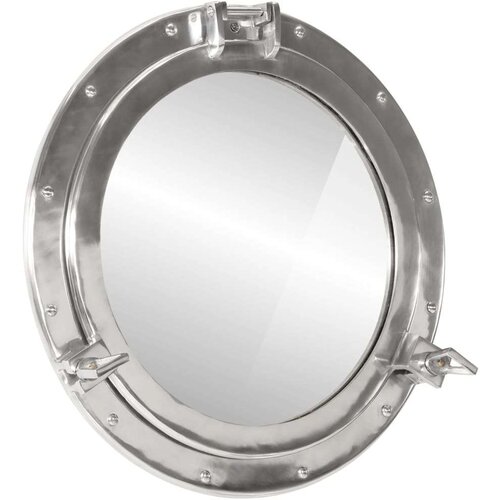  Zidno ogledalo &amp;Oslash; 50 cm&amp;nbsp;od aluminija i stakla Slike