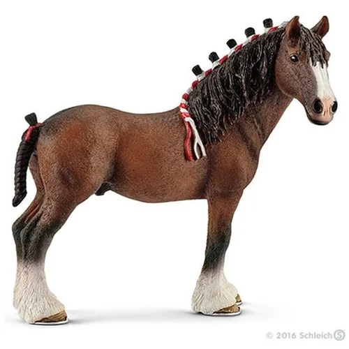 Schleich figura konja clydesdale gelding 13808