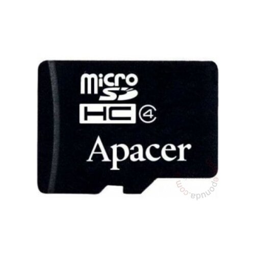 Apacer MicroSDHC 32GB class 4 AP32GMCSH4-RA memorijska kartica Slike