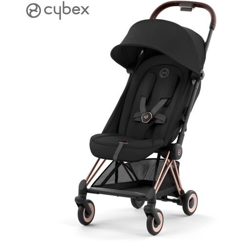 Cybex ki&amp;scaron;obran kolica Coya Platinum sepia black/ rosegold 522004245 Slike