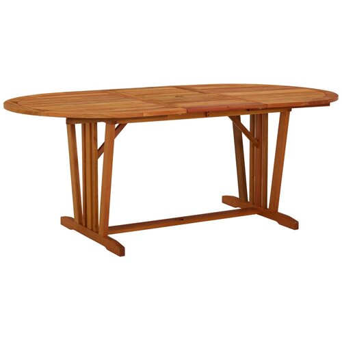  Vrtni stol 200 x 100 x 75 cm od masivnog drva eukaliptusa Cijene