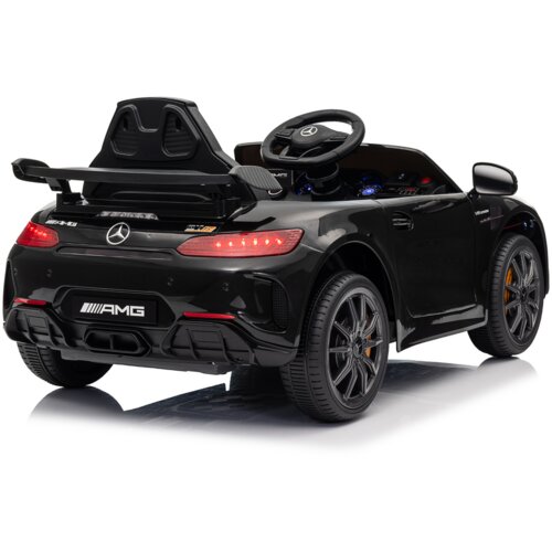  Crni automobil na baterije Mercedes GTR Slike