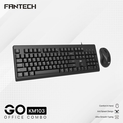 Fantech GO KM-103 Combo miš i tastatura crni Cene