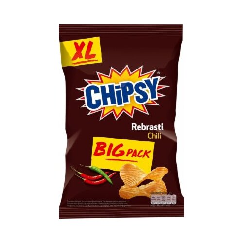 CHIPSY čips rebrasti chili 210G Cene