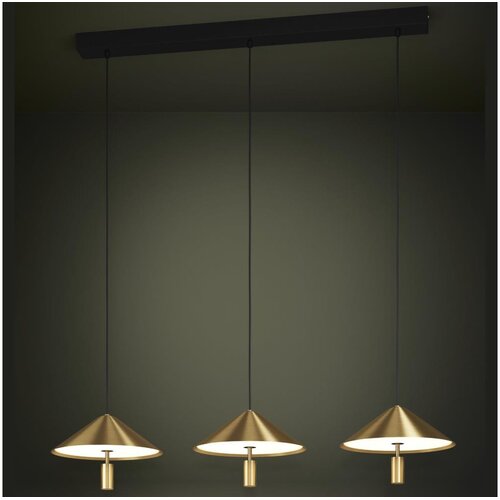 Eglo 390272 - paraguay led prigu&scaron;iva viseći luster na sajli 3xLED/12W/230V 3000K zlatna Cene