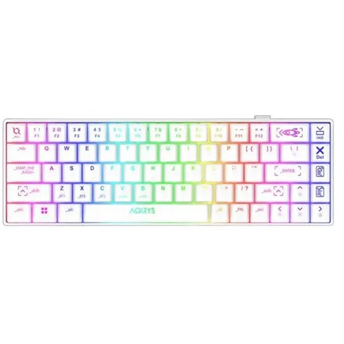 AQIRYS Tastatura Wireless Mechanical Keyboard Mira White 2.0 103-0077 Cene