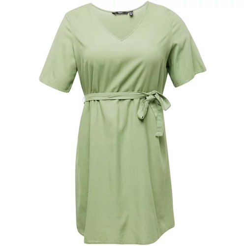 Vero Moda Curve Obleka 'MYMILO' svetlo zelena