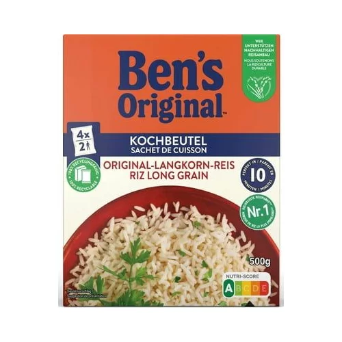 Ben's Original Dolgozrnati riž v vrečki za kuhanje - 500 g
