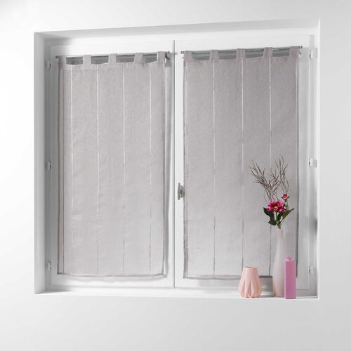 Douceur d intérieur Smeđe prozirne zavjese u setu 2 kom 45x90 cm Linahe – Cijene