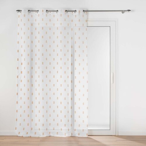 Douceur d intérieur Žuta /bijela prozirna zavjesa 140x240 cm Geokid – Cijene