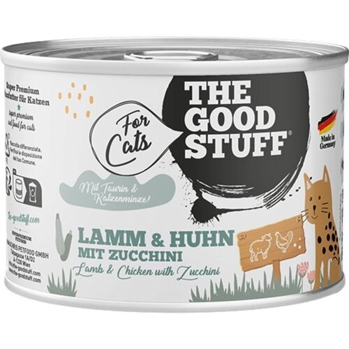 The Goodstuff Mokra mačja hrana - Jagnjetina in pi&amp;scaron;čanec z bučkami - 200 g Slike
