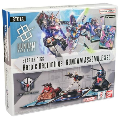 Bandai Društvena igra - Gundam - TCG Heroic Beginnings Assemble Set Starter Deck Cene