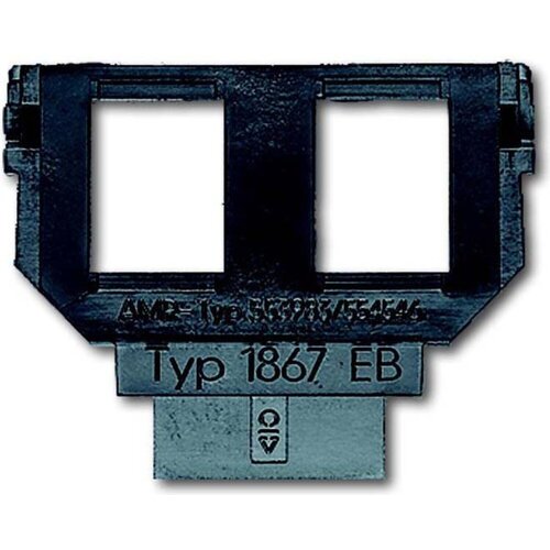 Busch-Jaeger Podstavek za 1758... f. Mod. vtič 2x6u.8p 1867 EB, (20858040) Cene